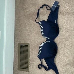NWT Fantasie Women’s Standard San Remo Underwire Moulded Gathered Bikini Top 32G